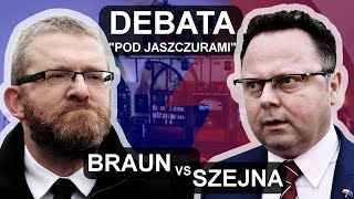 Braun kontra Szejna! 'Debata pod Jaszczurami'