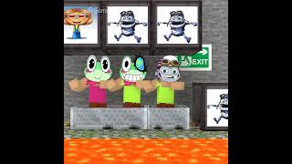 Crazy Frog and friends in the challenge of continuous singing to escape the Cave of Lava!