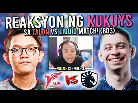"Reaksyon ng KUKUYS sa TALON vs LIQUID Match!"🔥 - ENGLISH CASTING BY ABAT!🤣