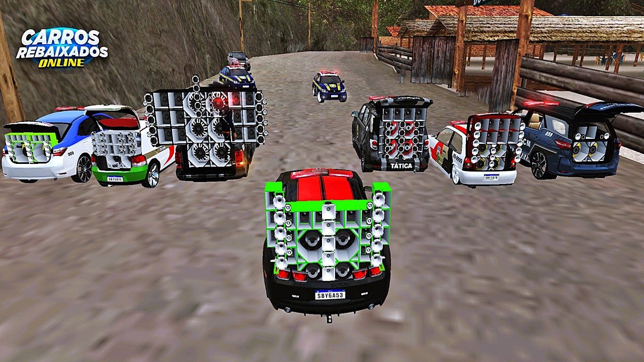 CARROS REBAIXADOS ONLINE | FIZ UM ENCONTRO DE VIATURAS REBAIXADAS COM SOM NO RANCHO DO ZÉ