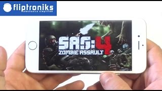 SAS: Zombie Assault 4 Iphone 6 Gameplay - Fliptroniks.com screenshot 2