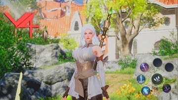 V4 모바일 - 첫 번째 게임플레이 마법사 클래스 울트라 세팅 쇼케이스 - 안드로이드/iOS