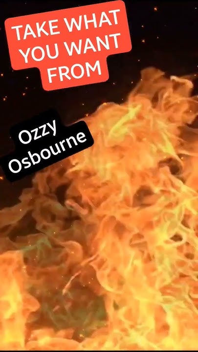 take what you want by ozzy osbourne