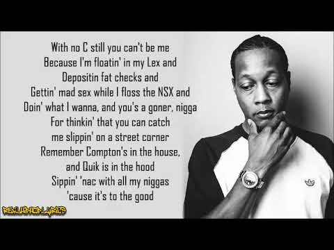 DJ Quik - Dollaz + Sense (Lyrics)