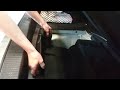 Mercedes Benz E 300 Hybrid W212 Auxiliary battery change part 1.