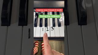 🔔 Carol Of The Bells Simple Piano Tutorial 🔔🎄 #piano #pianotutorial #christmassongs Resimi