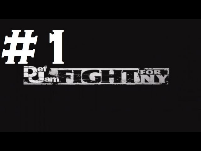 Beating Def Jam Fight for NY on HARD - Part 1 LIVE STREAM 