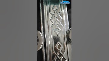 Rolling Shutter Embossing Machine #rollingshutter