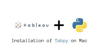 Installation of Tabpy on macOS Monterey
