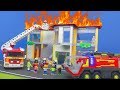 Playmobil en français pompier PLAYMOBIL : Incendie dans les toilettes de l’école