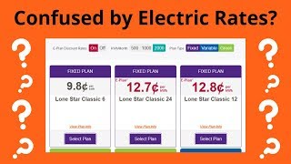 Sick Of Confusing Texas Electric Rates & Plans? Watch This