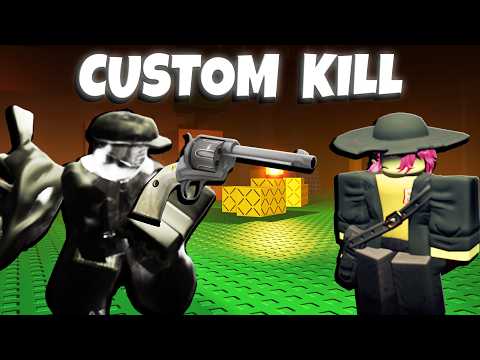 I Tried Killer Skins With CUSTOM KILL ANIMATIONS! (Forsaken)
