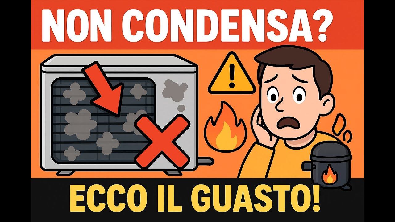 Perché un impianto NON funziona se NON condensa