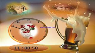 double clock with song powerpoint presentation screenshot 3