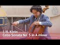 J. H. Klein: Cello Sonata No. 5 in A minor – Bremer Barockorchester, Néstor Fabián Cortés Garzón