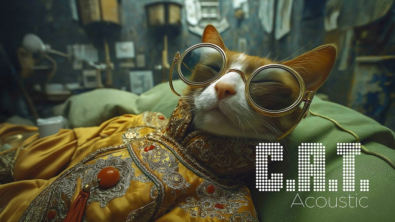 Acoustic C.A.T. - sleeping… dreaming… (Acoustic Music Mix & Chill Cinematic Visuals)