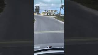 Golf Cart Ride - from the golf course to Ocean Boulevard via Banyan Beach Crescent - Treasure Cay