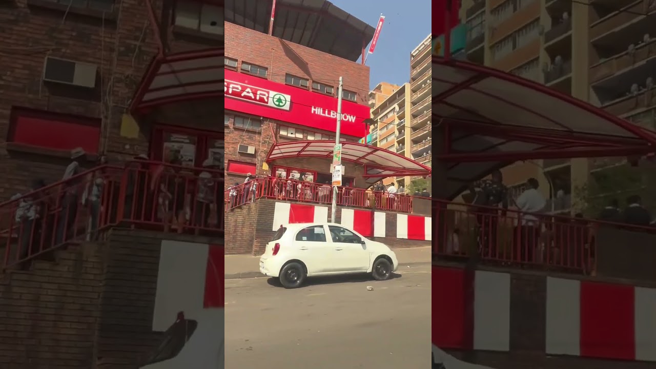 The deteriorating state of Hillbrow. 