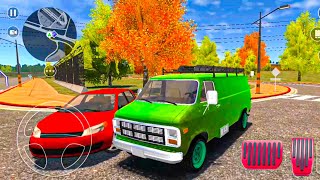 कार पार्किंग Driving School New Mini Van Driving Simulator 3D Android Game Play  screenshot 4