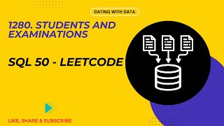 Students and Examinations | Leetcode | SQL