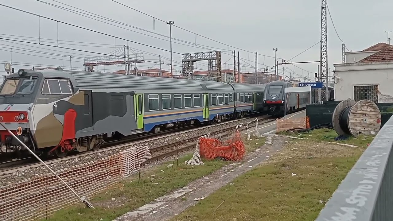 Treni in transito a Chivasso 2024