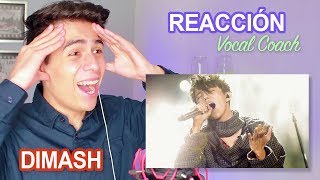 Reacción a la Voz de Dimash por Primera Vez - Vocal Coach Reacciona Mejores Vocals | Vargott
