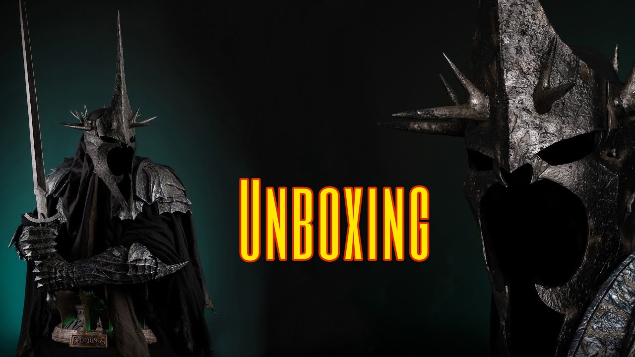 Unboxing life size bust 1/1 Witch-king of Angmar The Lord of the Rings | Infinity Studio