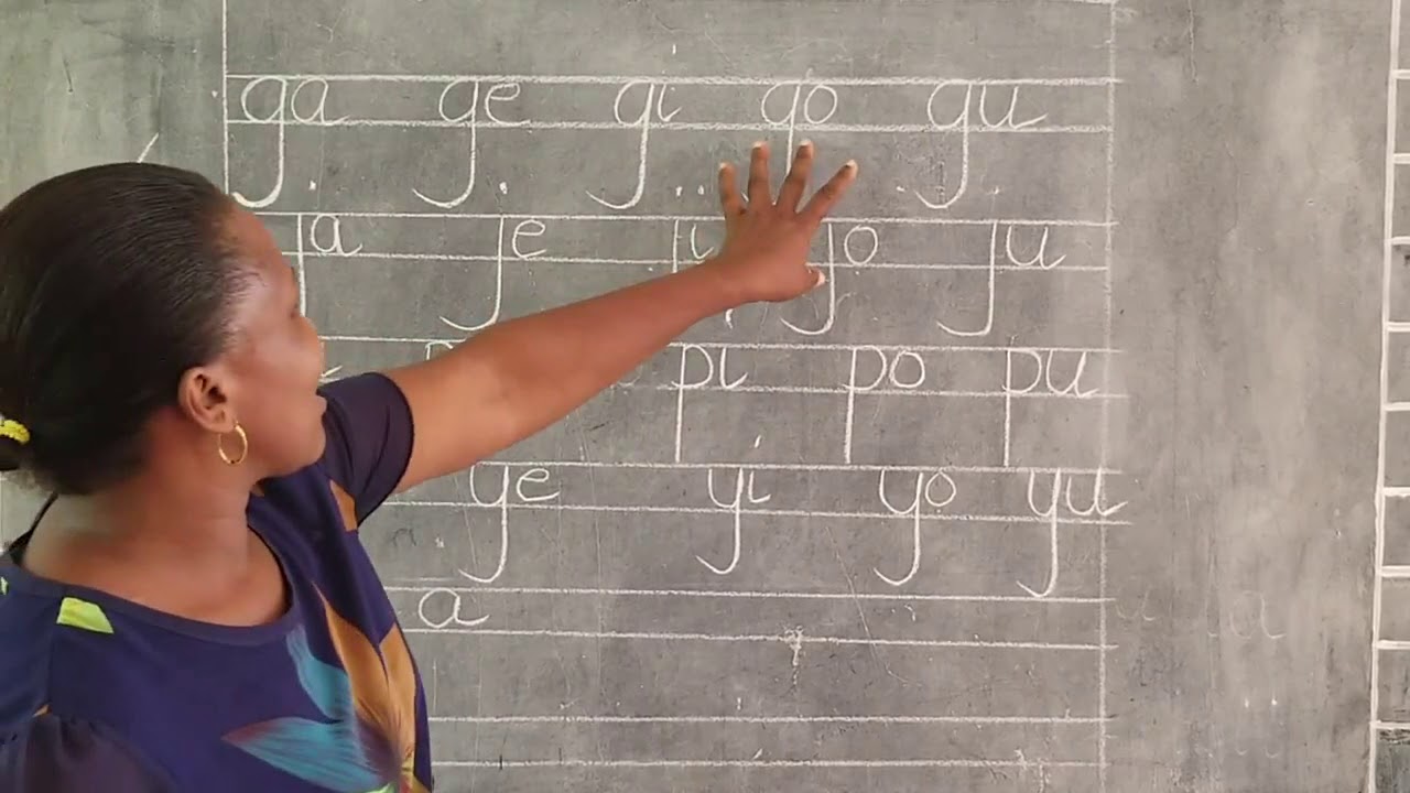 Nursery   Kusoma na Kuandika