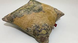 S33 Turkish Handmade Kilim Pillow Cover 24-24 inch