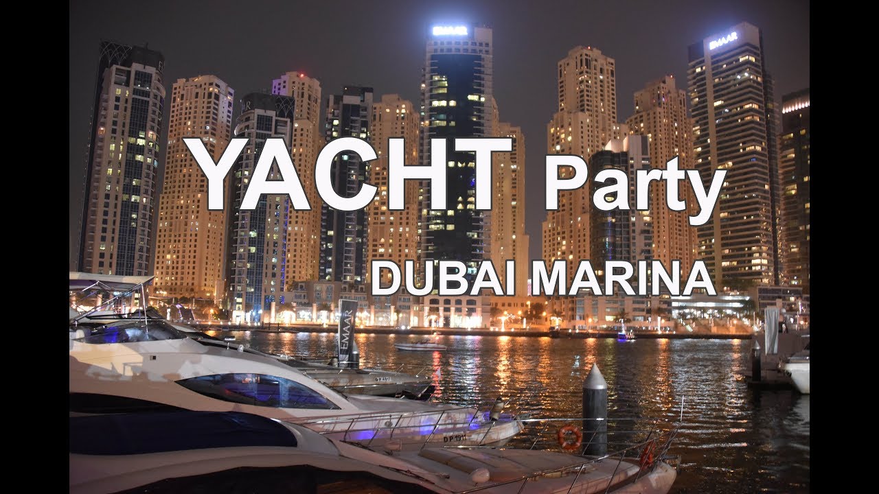 night yacht party dubai