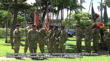 402nd AFSB Change of Command