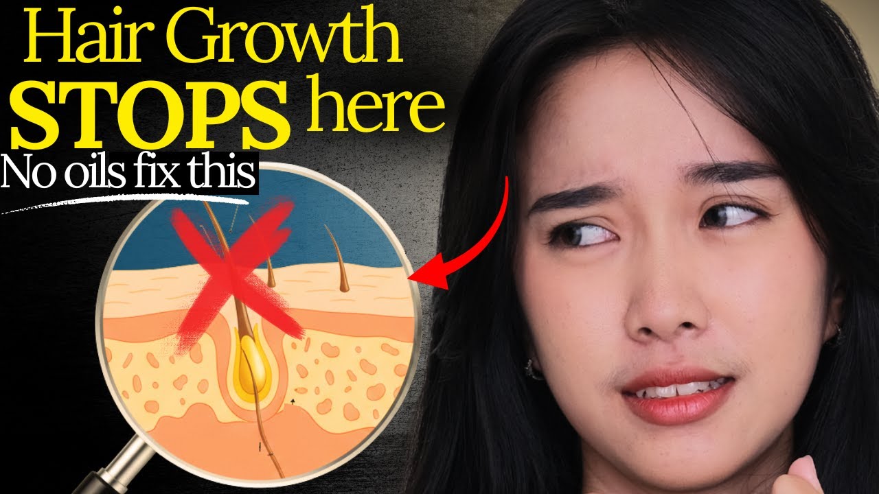 Если ваши волосы не растут дальше этого момента, посмотрите это видео.