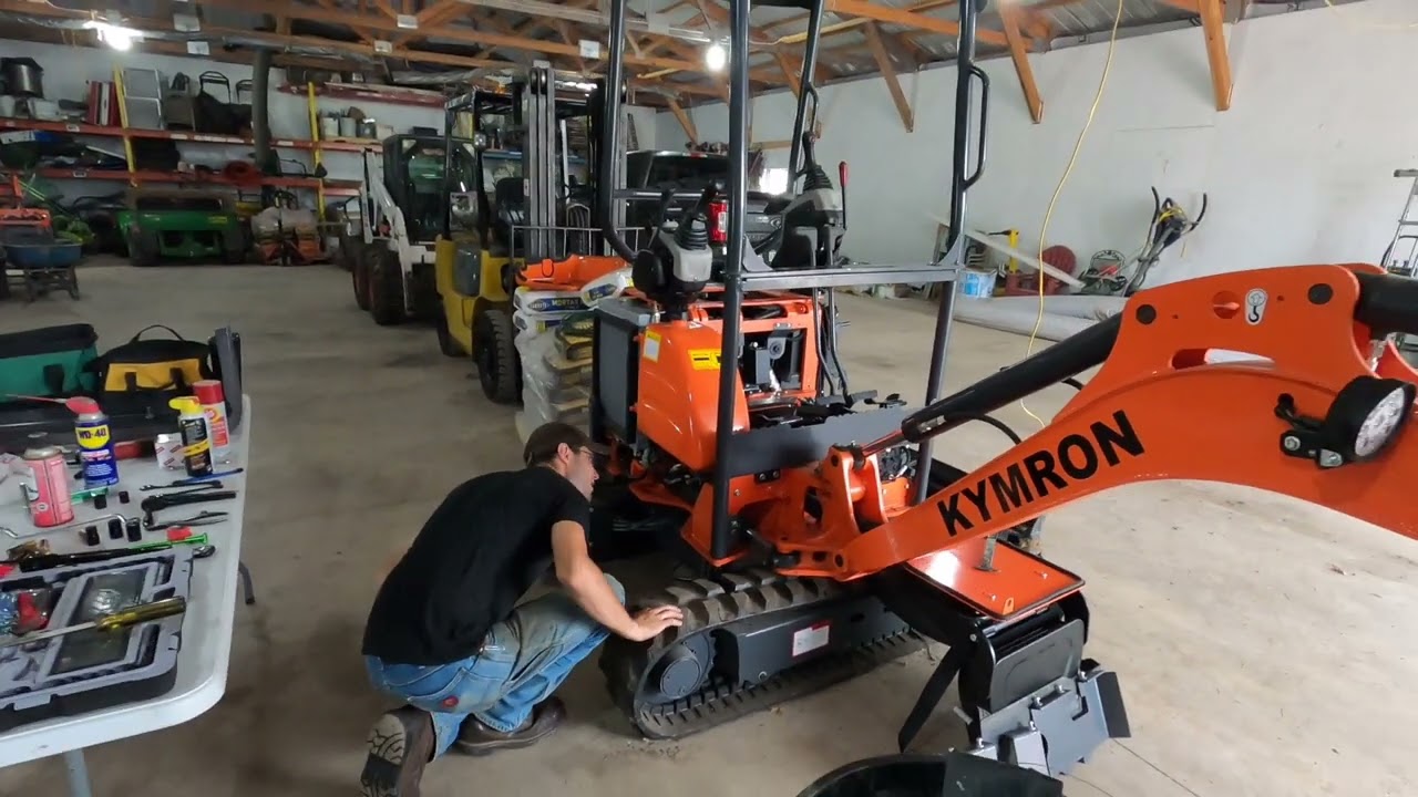 Chinese Excavator Kymron ZX22 Broke down AGAIN! FIX