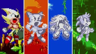 Sonic Origins Plus - All Super Forms + Hyper Forms (All Characters) Super Amy & Hyper Amy Included