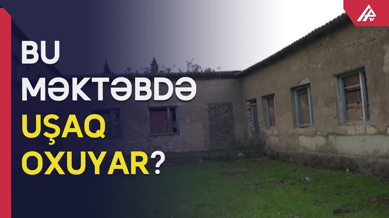 Lənkəranda məktəb uçur: 305 şagird təhlükədə - APA TV