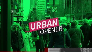Urban Opener Premiere Pro Templates