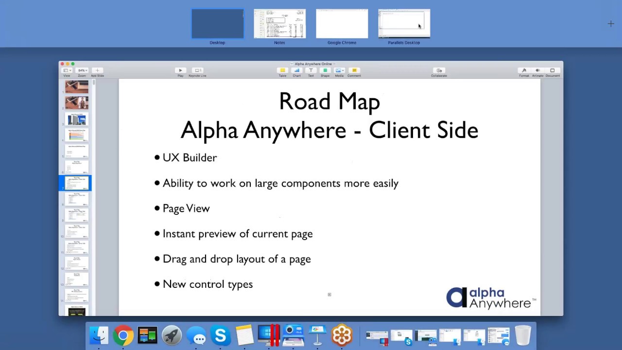 Alpha Anywhere Webcast 2018 Oct 24 - Alpha Development Road Map with ...