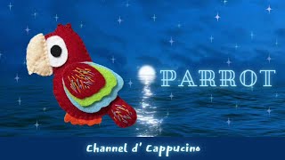 2022 DIY Felt Parrot