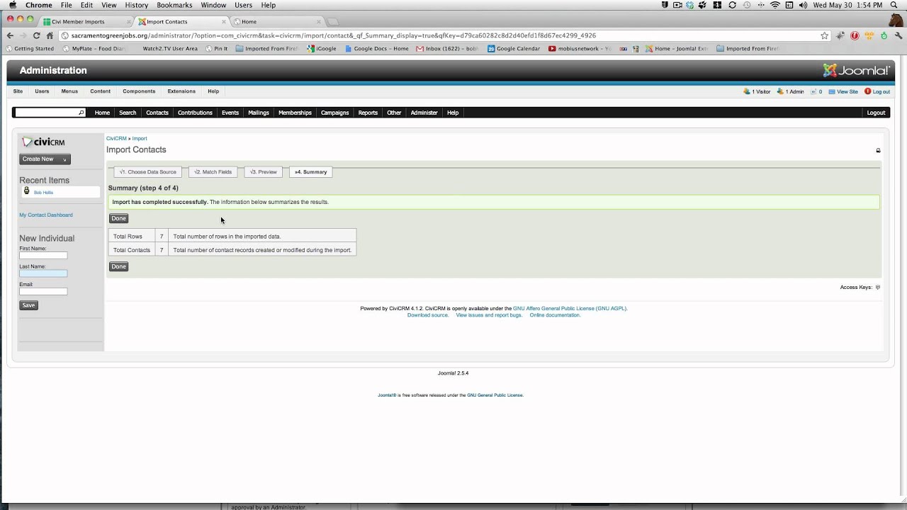 civicrm membership imports youtube cute daily food log