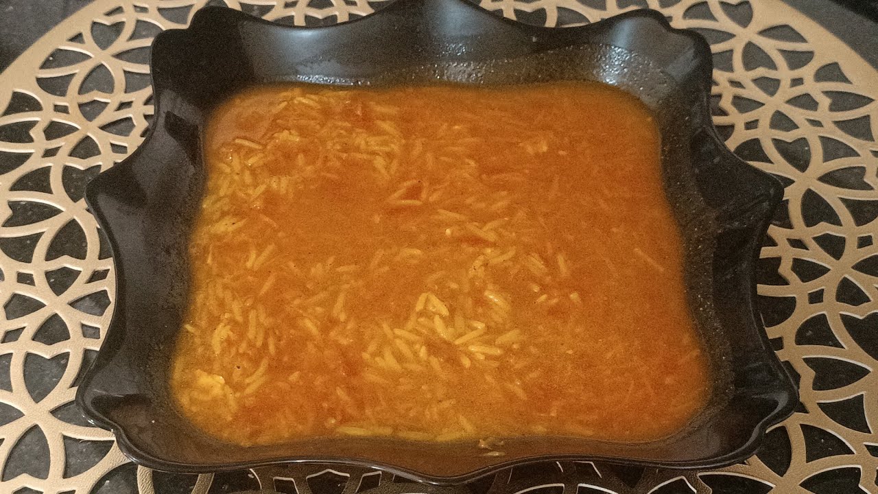 مرق الأرز 💯 طبخة سريعة سهلة التحضير و لذيذة