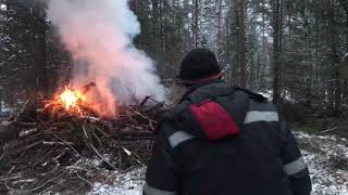 Лесовозные будни!!! Первый рейс на Урале)))