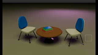 modeling a simple 3D Table &chair using Autodesk Maya