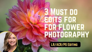 3 must do edits for flower photography | Editing using LR, PS, ACR screenshot 4