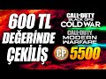 Warzone 600 TL&#39;lik EFSANE Çekilişi Sakın Kaçırma! (MW, CW, 5500CP) | Cod MW Warzone Türkçe