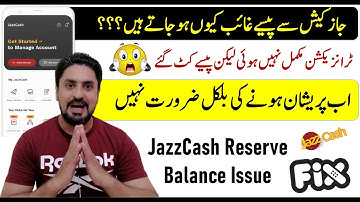 JazzCash Transaction Failed Issue | JazzCash Money Transfer Problem