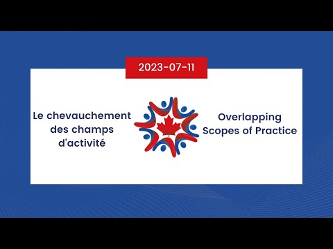 Overlapping Scopes Of Practice Le Chevauchement Des Champs D Activité 