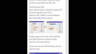 How to redirect dns requests on Mikrotik routers mikrotik internet dns How to redirect dns requests on Mikrotik routers mikrotik internet dns
