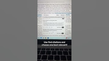 HOW has no one told me this citations hack  #citation #citations #university #dissertation #thesis