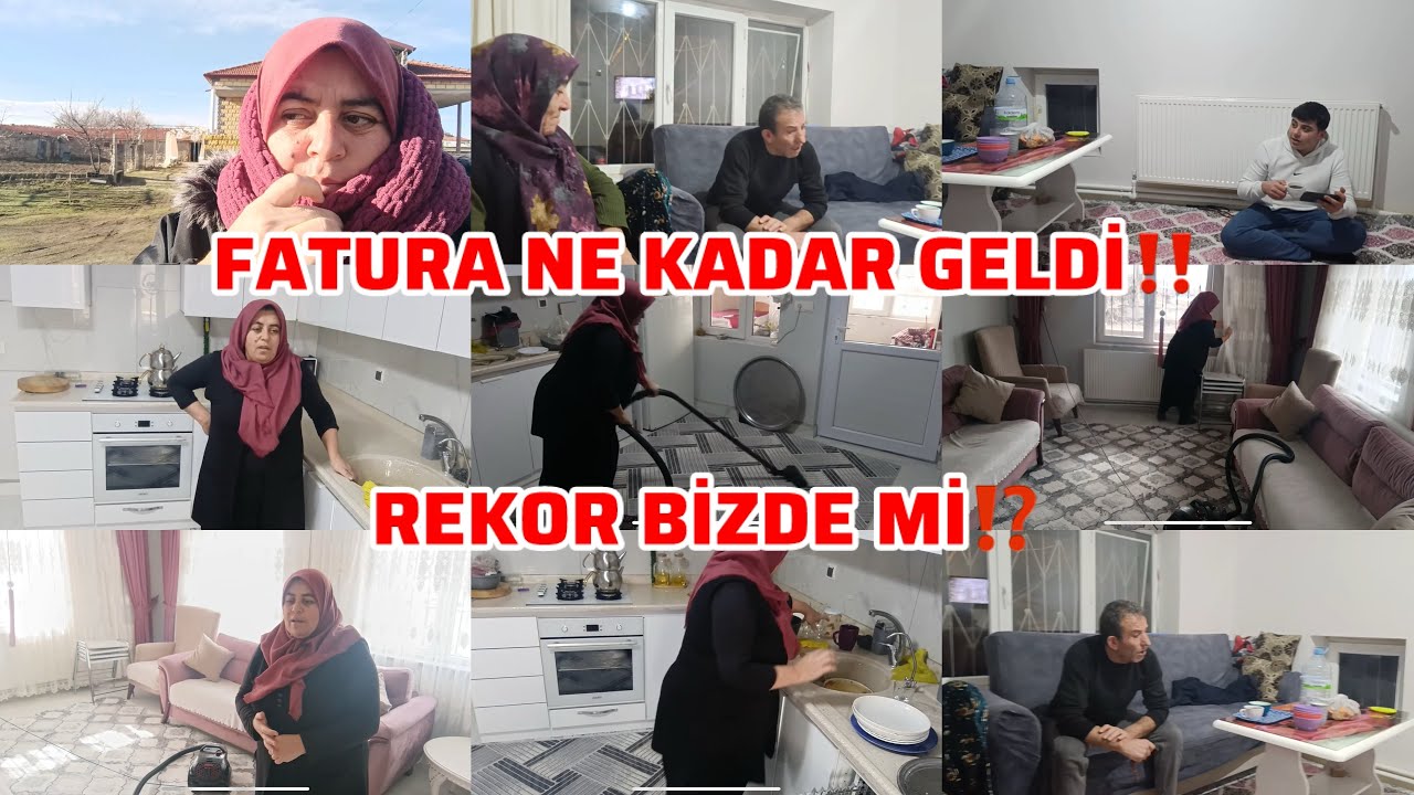 DOĞAL GAZ PİŞMANLIK MI‼️2 AY ARASINDAKİ FATURA FARKI⚠️EŞİMLE ANNEMGİLE GİTTİK👍GÜNLÜK #vlog 