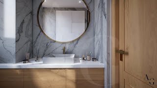 Stunning Bathroom Render | Ultra-Realistic 3D Visualization